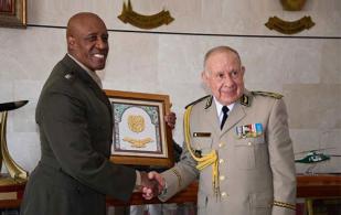 Algerian, Jordanian Chiefs of Staff Receive Commander of US Africa Command (AFRICOM)