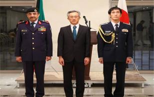 Embassy of Japan Hosts Banquet for Kuwaiti Commanders, Military Attachés